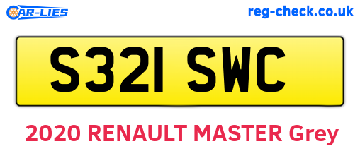 S321SWC are the vehicle registration plates.