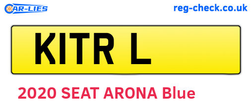 K1TRL are the vehicle registration plates.
