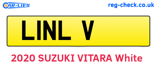 L1NLV are the vehicle registration plates.