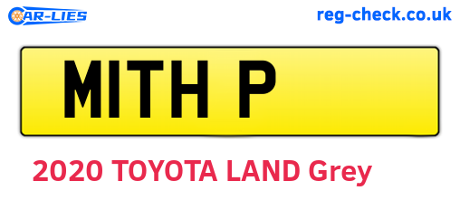 M1THP are the vehicle registration plates.