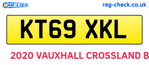 KT69XKL are the vehicle registration plates.