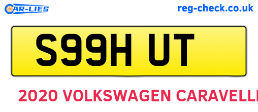 S99HUT are the vehicle registration plates.