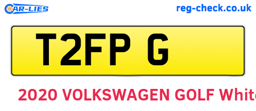 T2FPG are the vehicle registration plates.