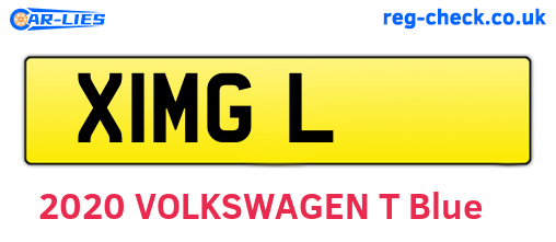 X1MGL are the vehicle registration plates.