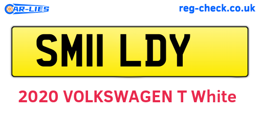 SM11LDY are the vehicle registration plates.