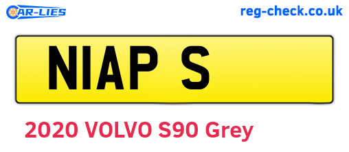 N1APS are the vehicle registration plates.
