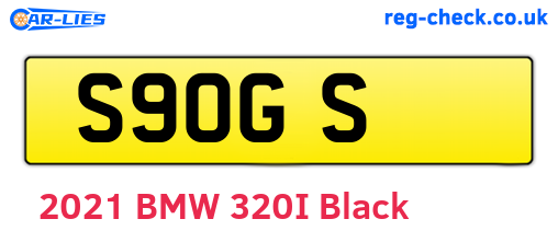S9OGS are the vehicle registration plates.