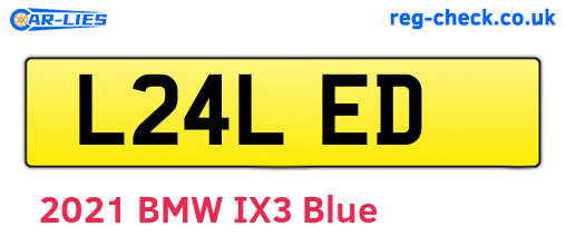 L24LED are the vehicle registration plates.