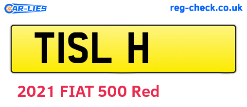 T1SLH are the vehicle registration plates.