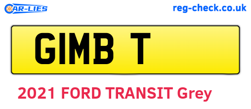 G1MBT are the vehicle registration plates.