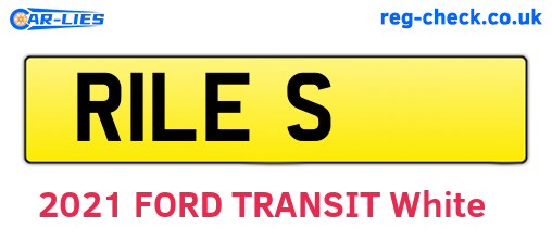 R1LES are the vehicle registration plates.