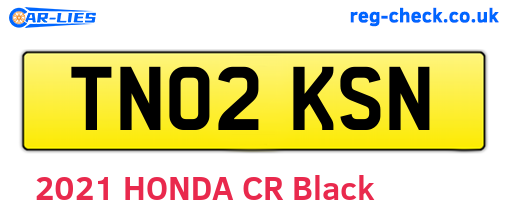 TN02KSN are the vehicle registration plates.