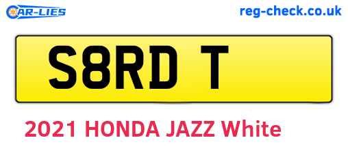 S8RDT are the vehicle registration plates.