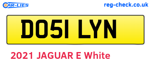 DO51LYN are the vehicle registration plates.