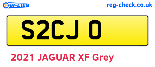 S2CJO are the vehicle registration plates.