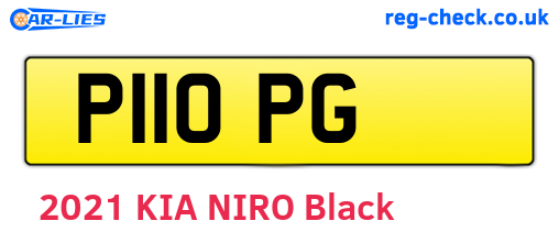 P11OPG are the vehicle registration plates.