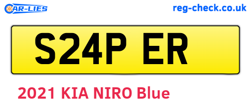 S24PER are the vehicle registration plates.