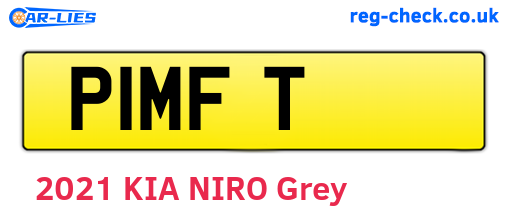 P1MFT are the vehicle registration plates.