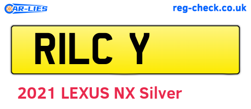 R1LCY are the vehicle registration plates.