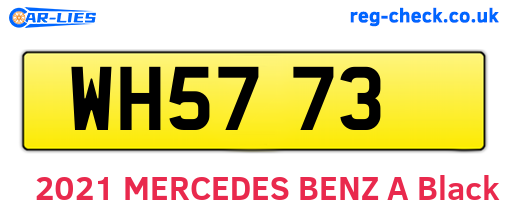 WH5773 are the vehicle registration plates.
