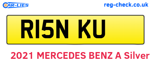 R15NKU are the vehicle registration plates.