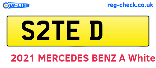 S2TED are the vehicle registration plates.