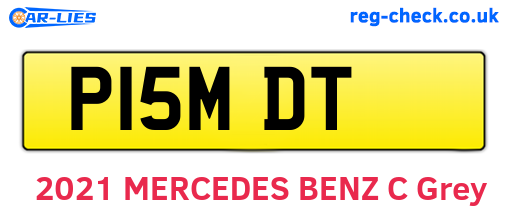 P15MDT are the vehicle registration plates.