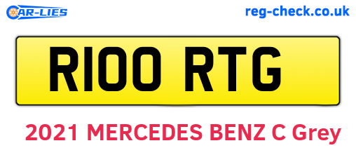 R100RTG are the vehicle registration plates.