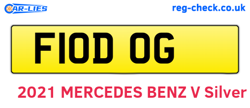 F10DOG are the vehicle registration plates.