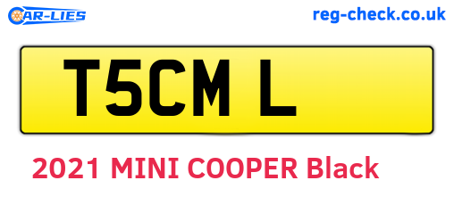 T5CML are the vehicle registration plates.