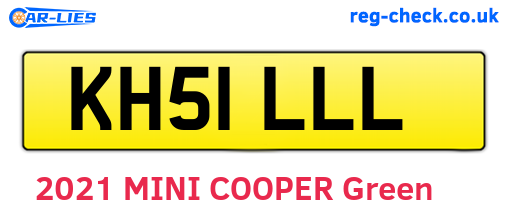 KH51LLL are the vehicle registration plates.