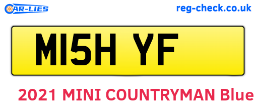 M15HYF are the vehicle registration plates.