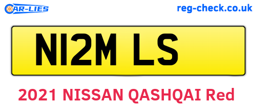 N12MLS are the vehicle registration plates.