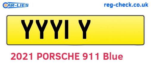 YYY1Y are the vehicle registration plates.