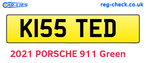 K155TED are the vehicle registration plates.