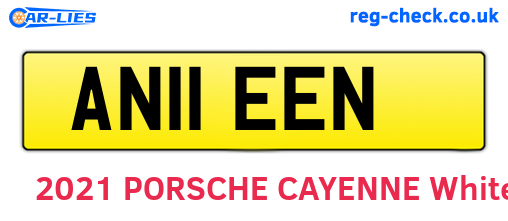 AN11EEN are the vehicle registration plates.