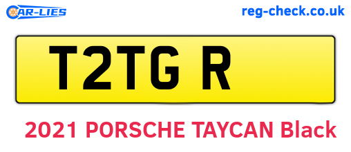 T2TGR are the vehicle registration plates.