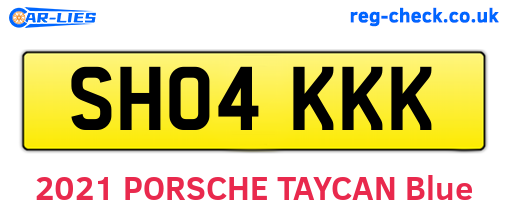 SH04KKK are the vehicle registration plates.