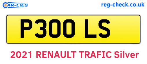 P30OLS are the vehicle registration plates.