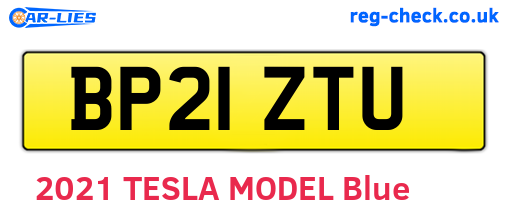 BP21ZTU are the vehicle registration plates.