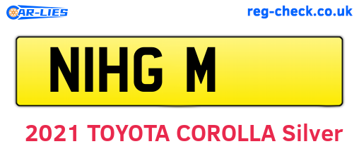 N1HGM are the vehicle registration plates.