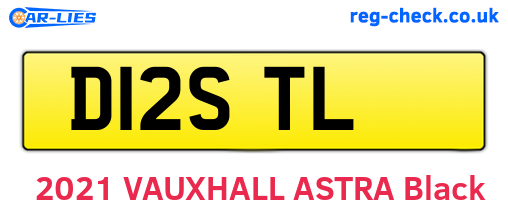 D12STL are the vehicle registration plates.