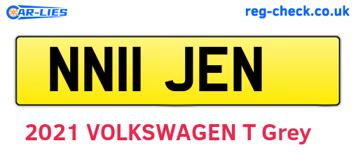 NN11JEN are the vehicle registration plates.