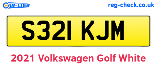 White 2021 Volkswagen Golf (S321KJM)