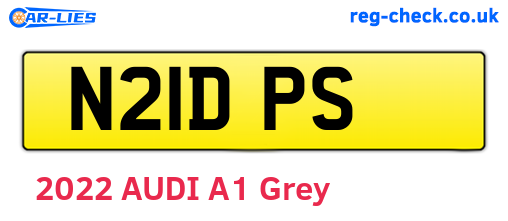 N21DPS are the vehicle registration plates.
