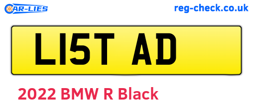 L15TAD are the vehicle registration plates.