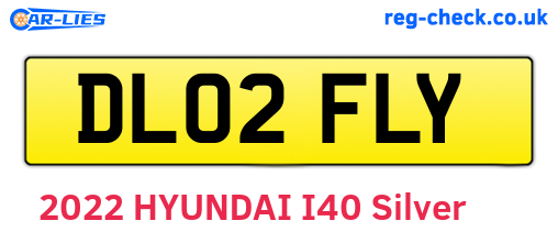 DL02FLY are the vehicle registration plates.