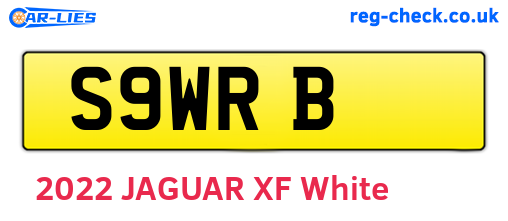 S9WRB are the vehicle registration plates.