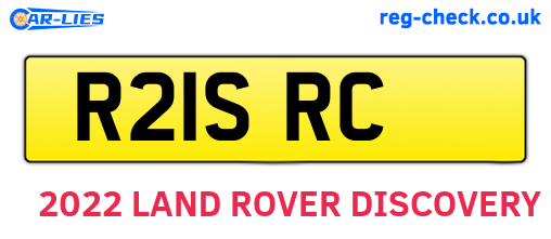 R21SRC are the vehicle registration plates.