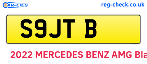 S9JTB are the vehicle registration plates.